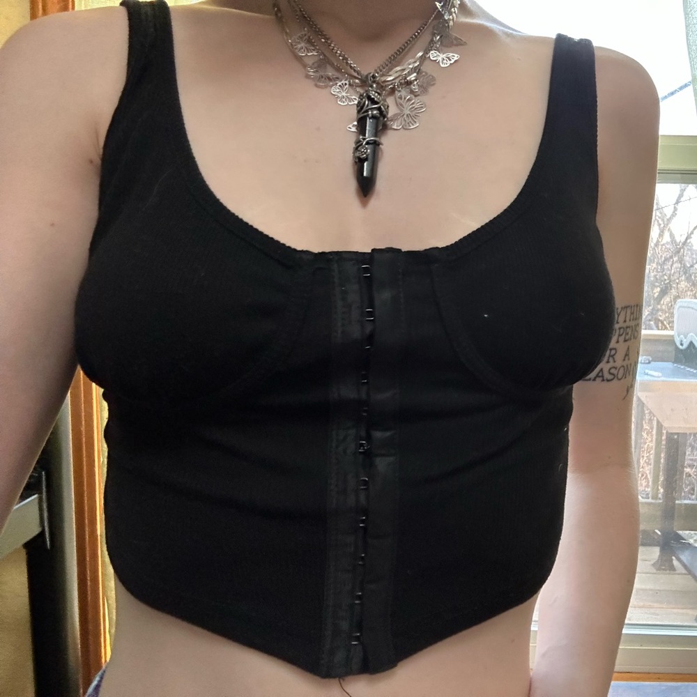 Black Corset top